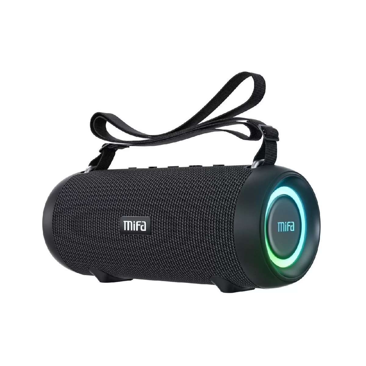Bocina Mifa A90 portátil con bluetooth negra