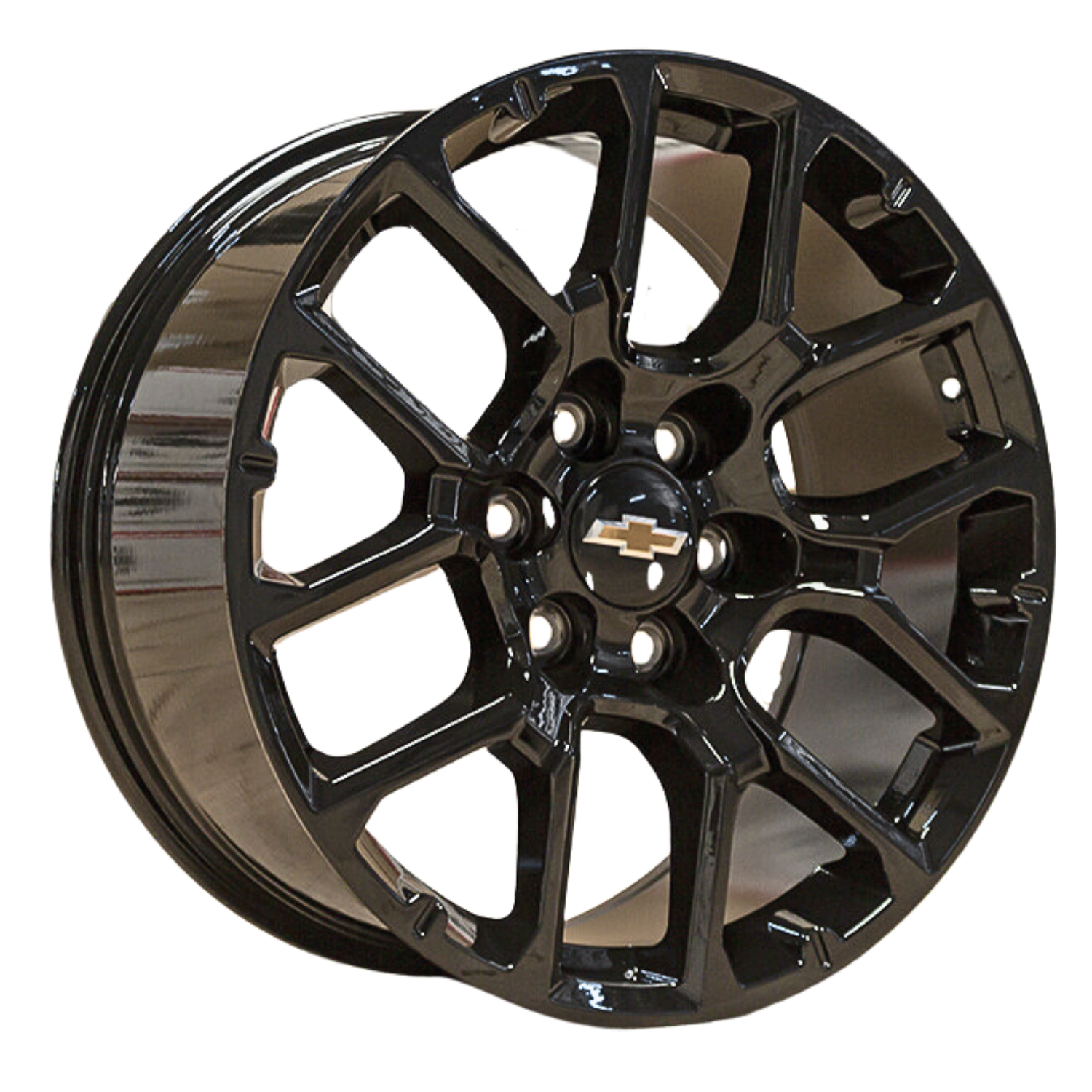 4 RINES HYPER BLACK 22 6x139.7 Chevrolet Silverado 1500,GMC Sierra 1500