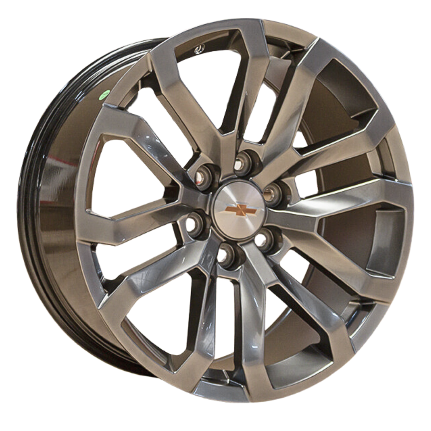 4 RINES HYPER BLACK 22 6X139.7 Chevrolet Silverado 1500,GMC Sierra 1500