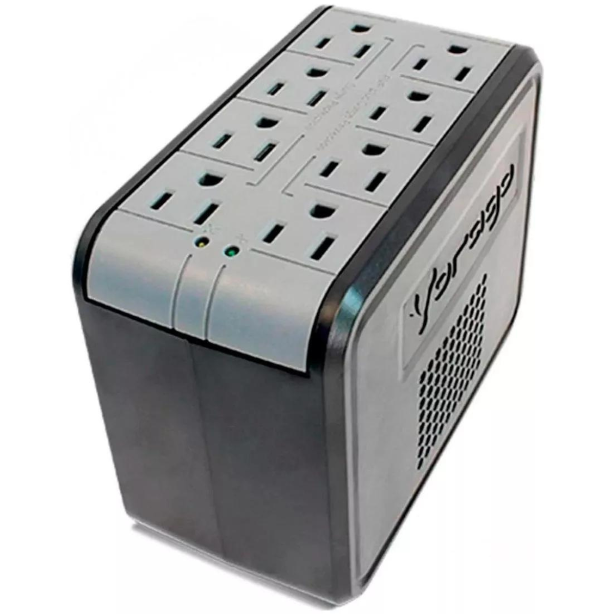 Regulador De Voltaje Vorago Avr-100 1000va 120v Ca Negro.