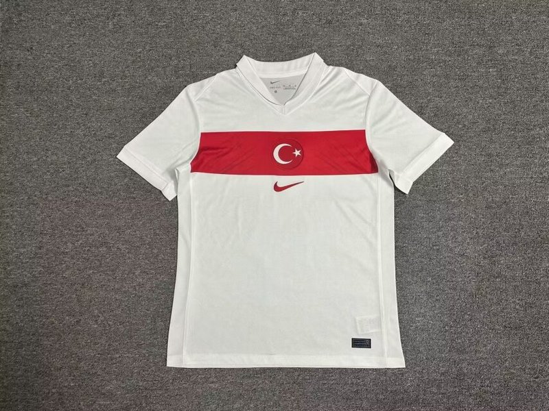 Nuevo! Jersey Turquia Eurocopa 2024/2025 Visita Blanca Talla XL.