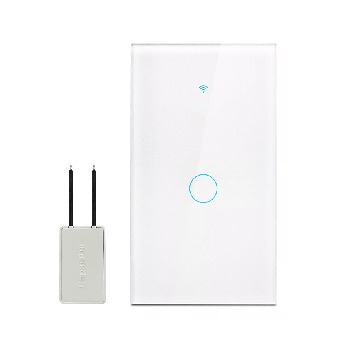 Interruptor Inteligente Wi-fi De 1 Vías Blanco Sin Neutro