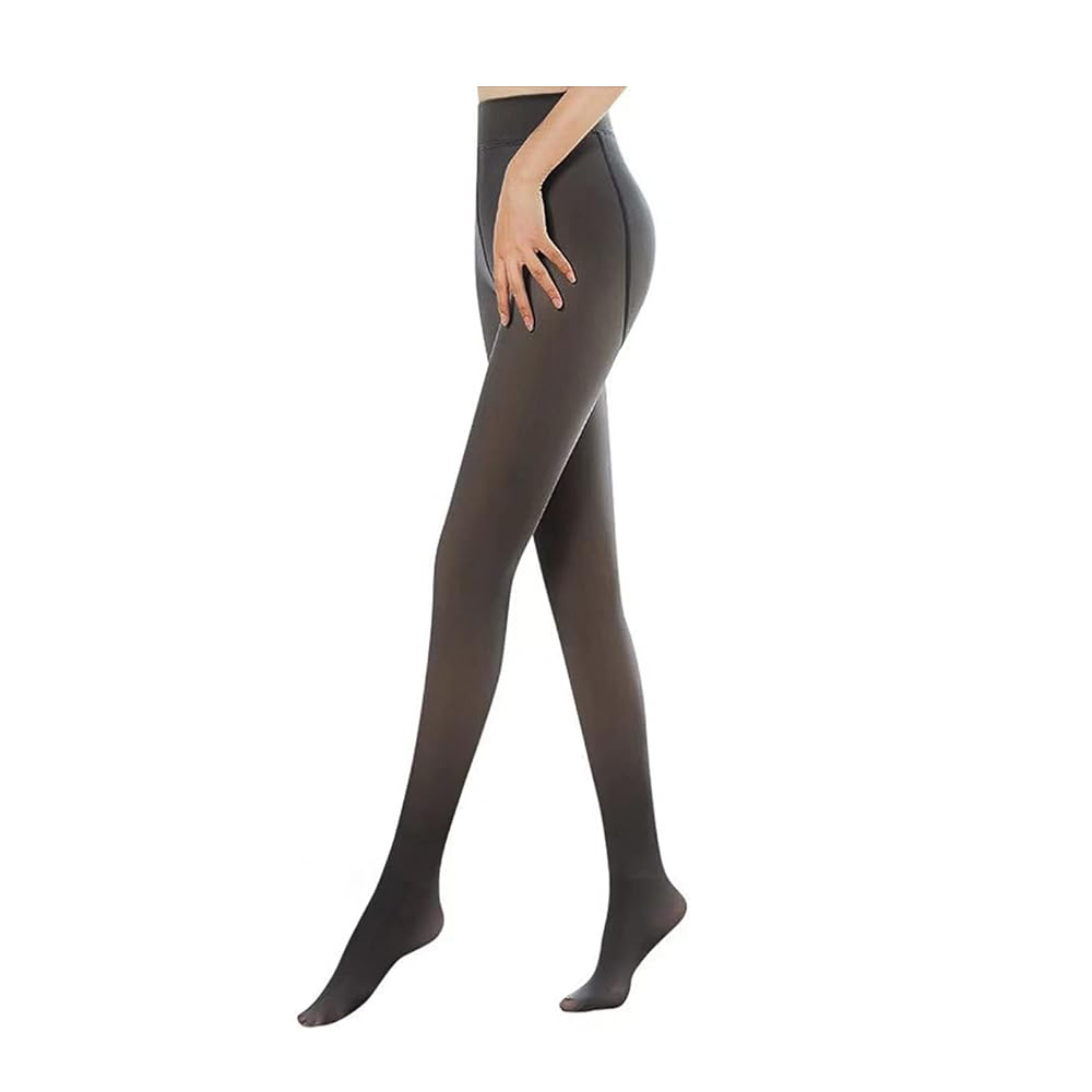 Medias Efecto Piel Traslúcidas Poco Afelpadas Tipo Leggins.