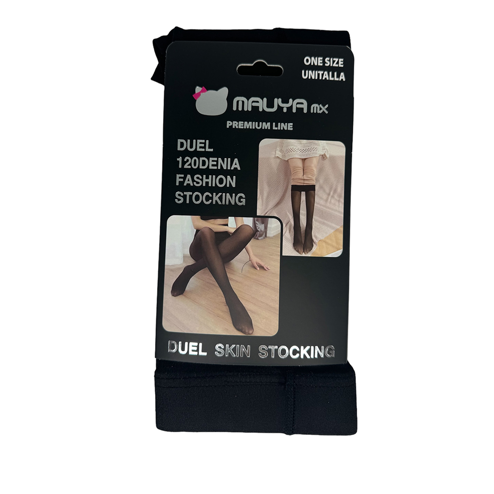 Medias Efecto Piel Traslúcidas Poco Afelpadas Tipo Leggins.