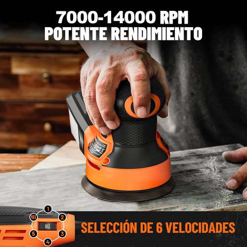 Lijadora Roto Orbital Electrica Moge Profesional