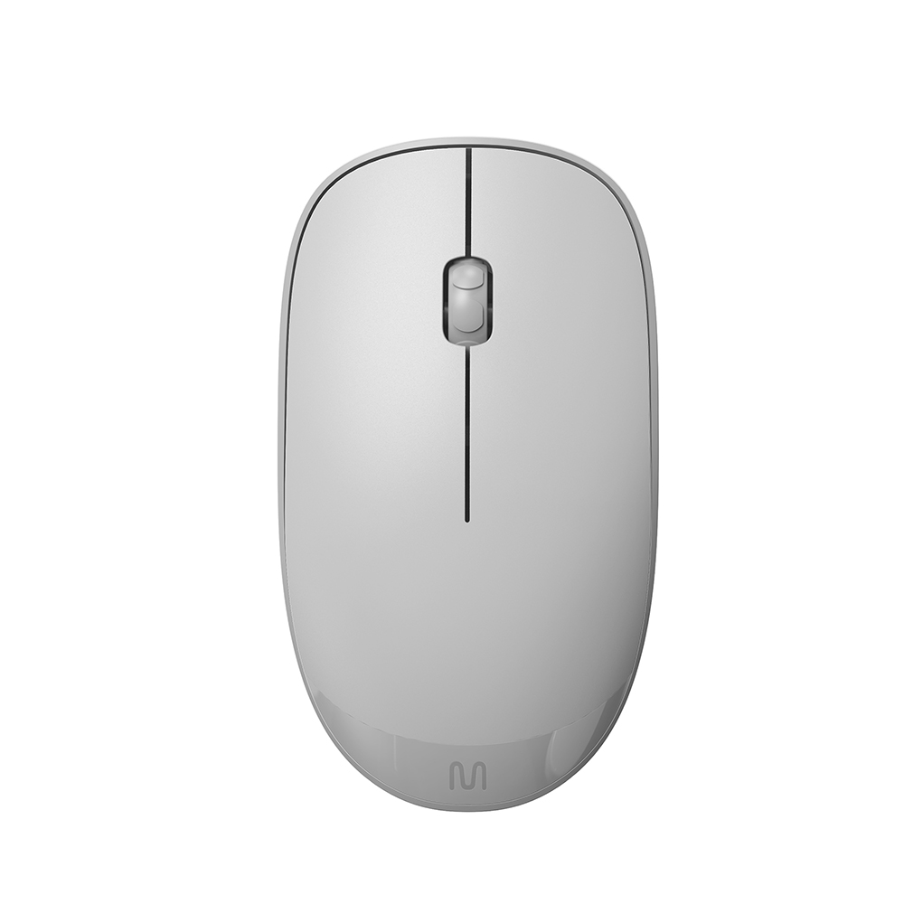 Mouse Inalámbrico Multi Clic Silencioso Color Blanco