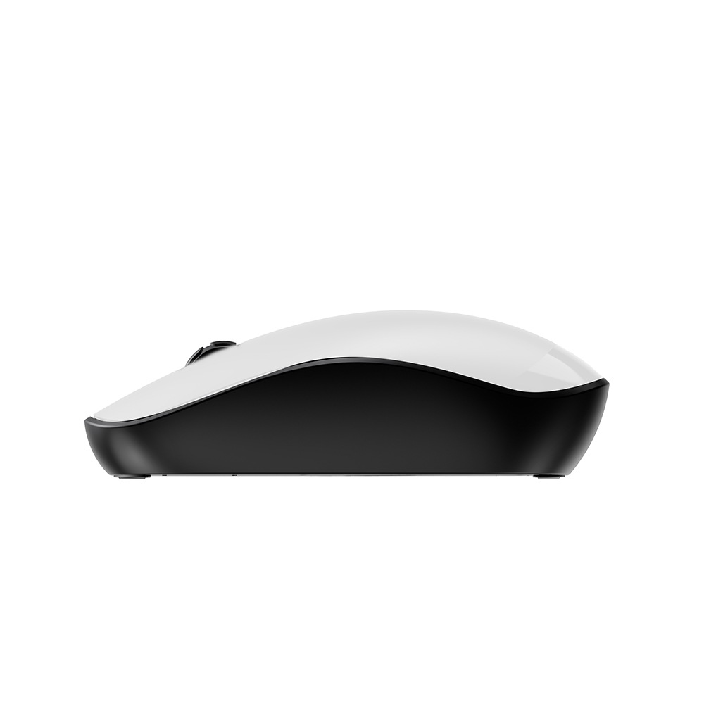 Mouse Inalámbrico Multi Clic Silencioso Color Blanco