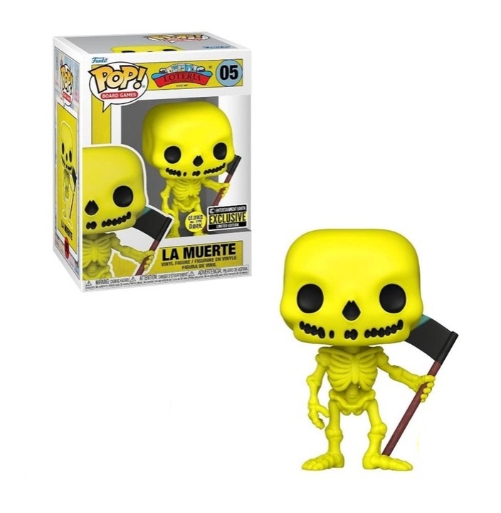 Funko Pop! La Muerte Glow in the dark Loteria Exclusive.