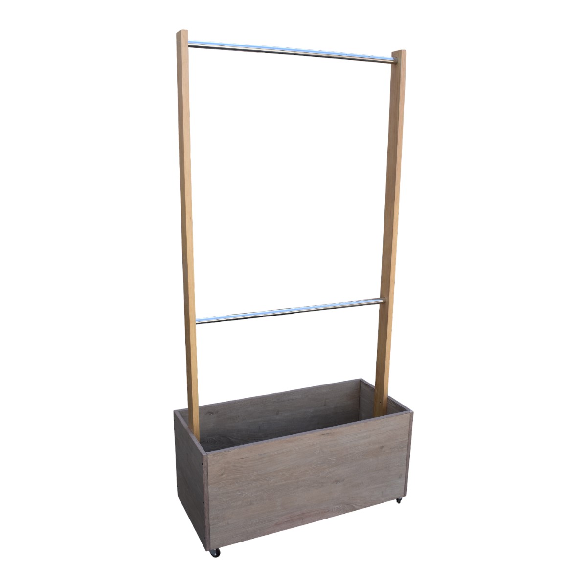 Perchero Rack con cajón profundo Organizador para colgar ropa .