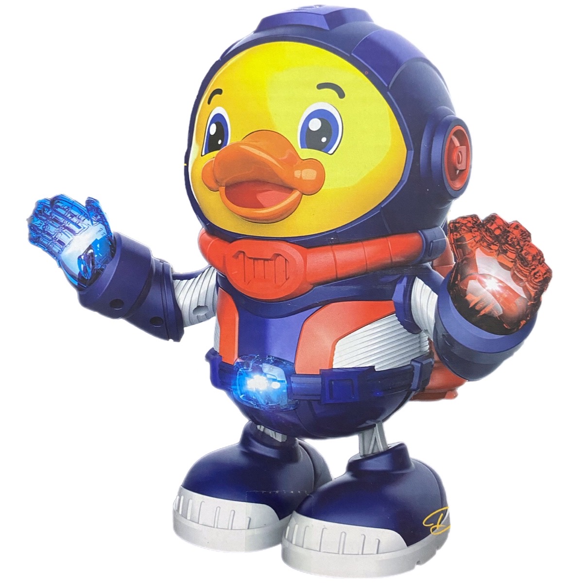 Pato Astronauta Musical con Luces y Movimiento Patito Juguete Electrónico.
