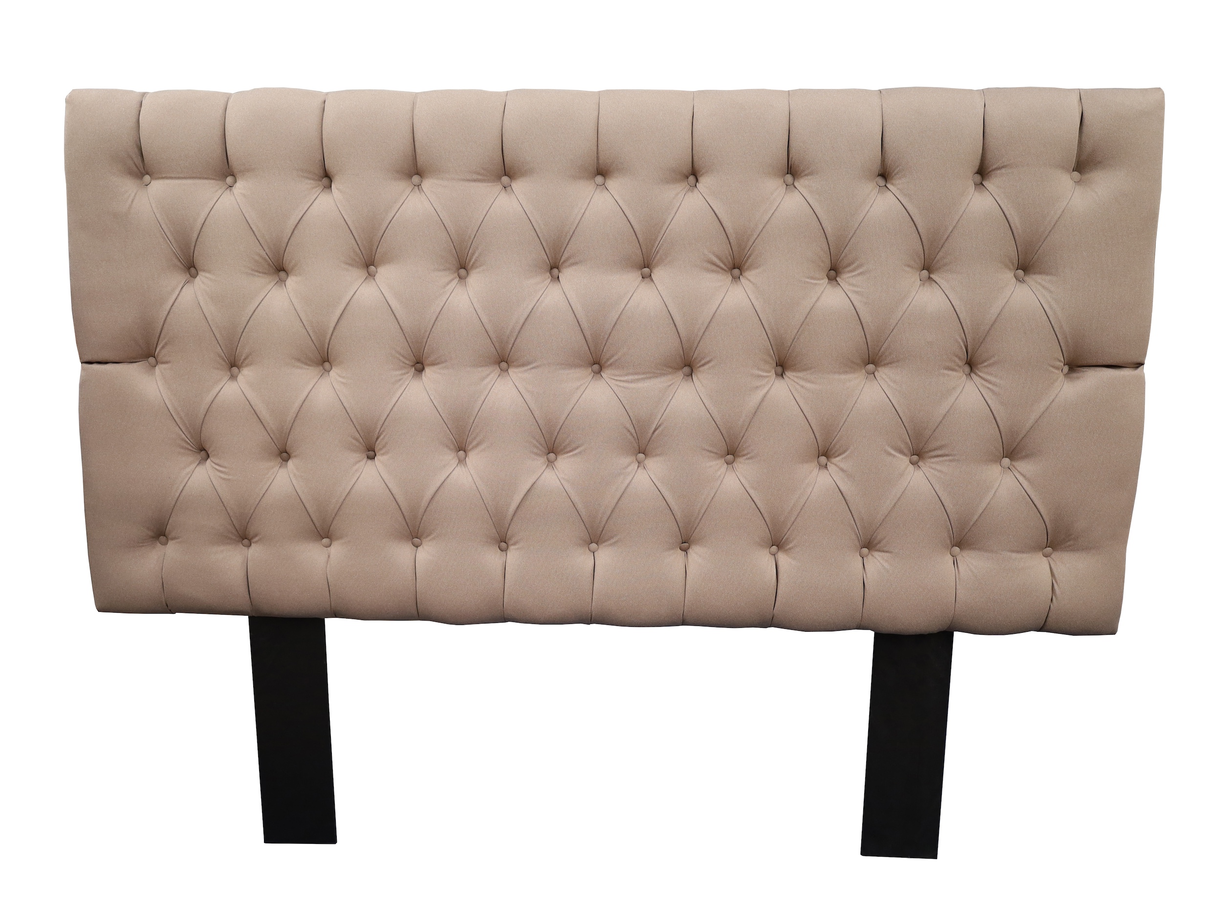 Cabecera Capitonada Soho Beige Individual, El Bazar Store, Habitación, Moderna	.