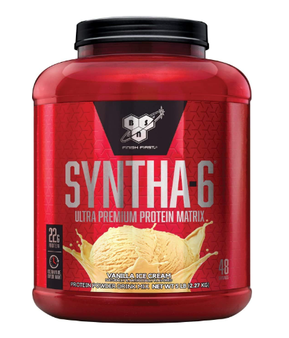 Proteina Syntha 6 (2.27kg) 48 Servicios Helado de Vainilla.