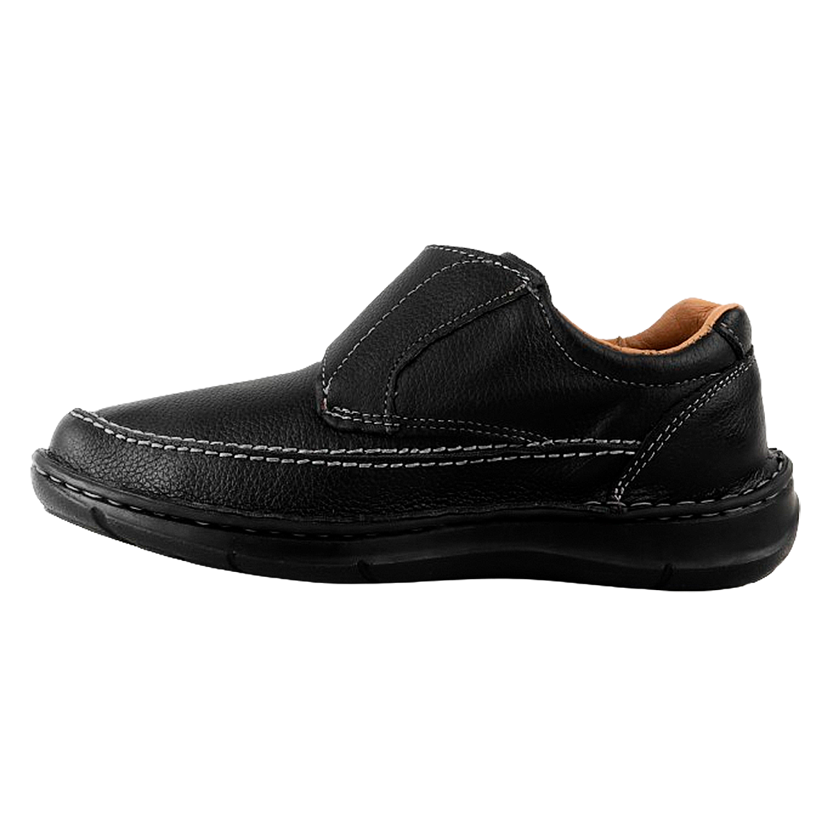 Zapatos Hombre 100% Piel Negros Confort Pie Diabetico 106-n.