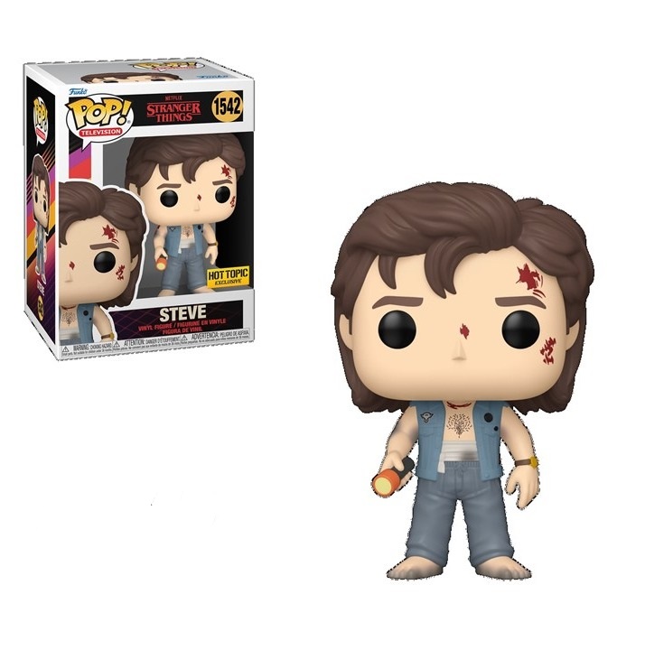 Funko Pop! Steve battle damaged Stranger Things Exclusive