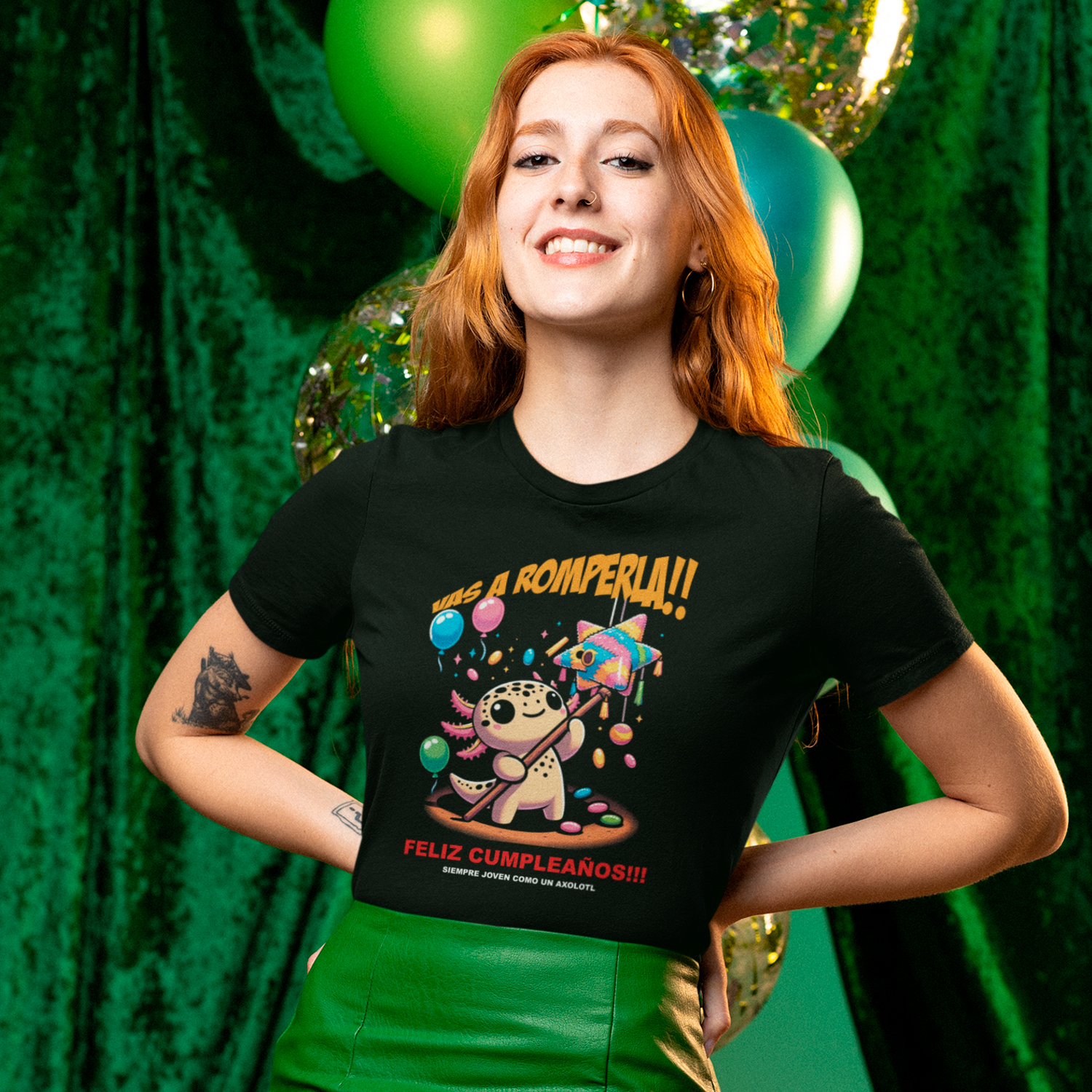 Playera de Cumpleaños para dama - Axo Vas a Romperla!!.