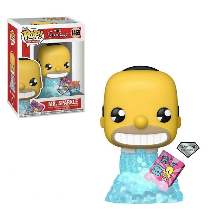Funko Pop! Mr. Sparkle / Mr. Chispa - Homero Simpson Diamond