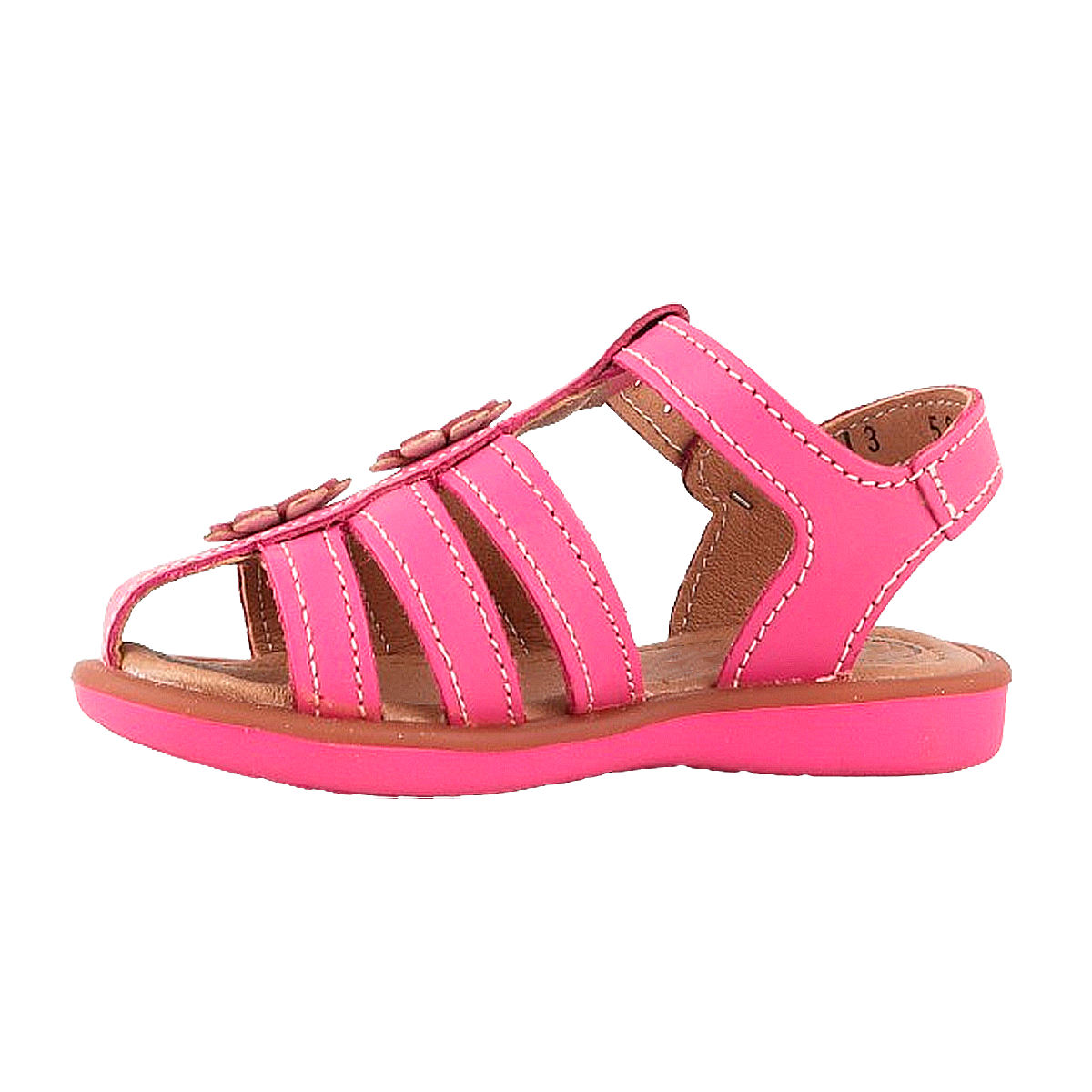 Huarache Niña Bebé Sandalia 100% Piel Cómodo Playa 1042-f.