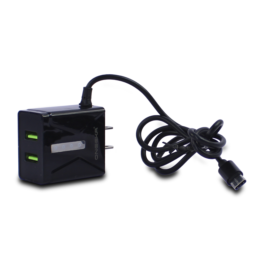 Kit 3 Cubos Cargador Oneeka N043 Tipo C 5V 3A .