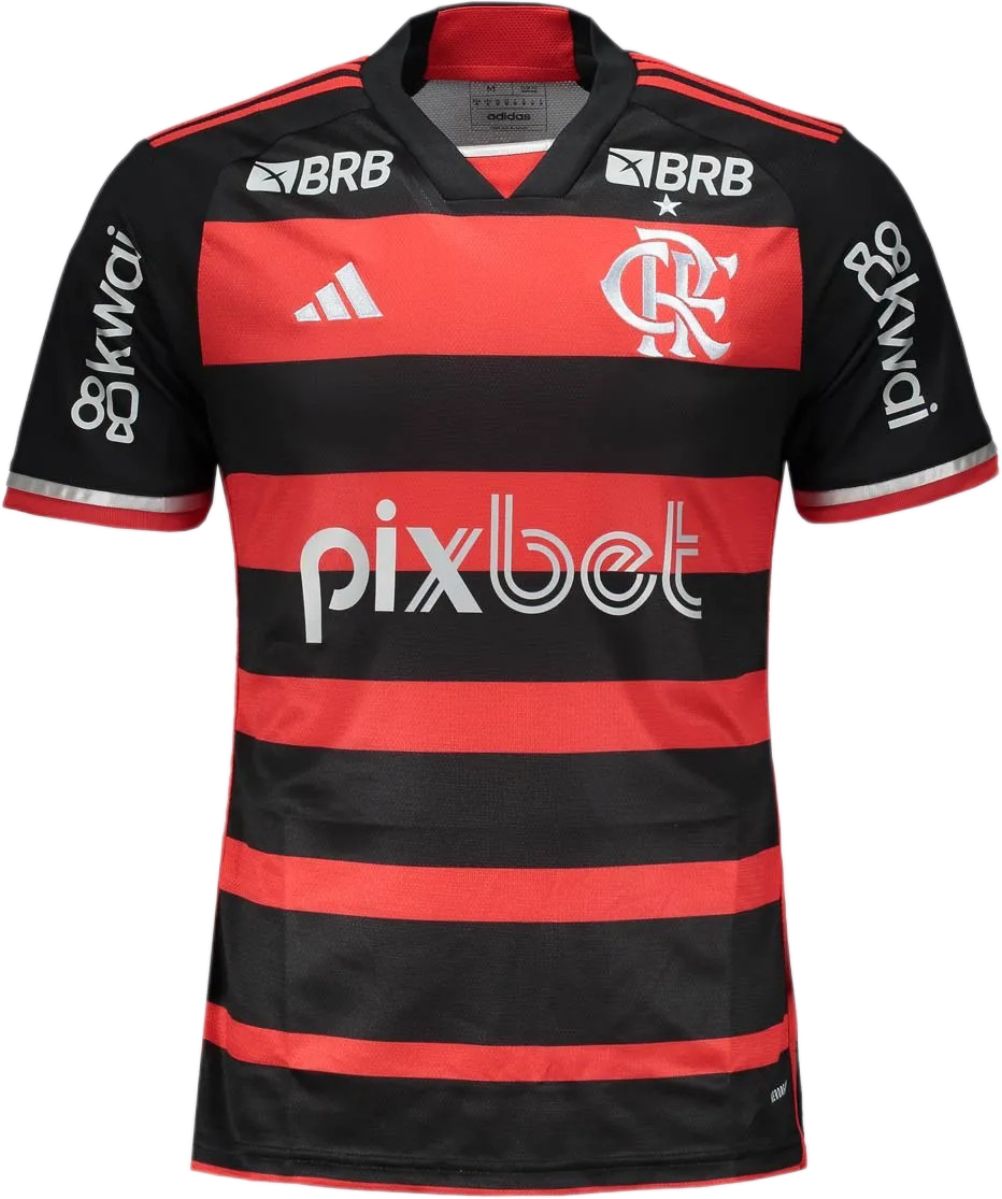 Nuevo! Jersey Club de Regatas Flamengo Brasil 2024/2025 Titular Local Talla XL