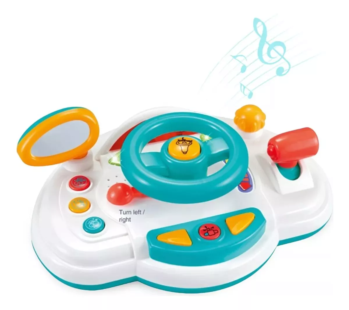 Volante Infantil Para Bebe Niños Con Luces 25+ Sonidos +18 meses.