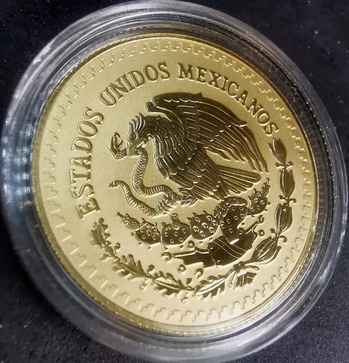 Moneda 1/2 Media Onza Libertad Oro Brillo .