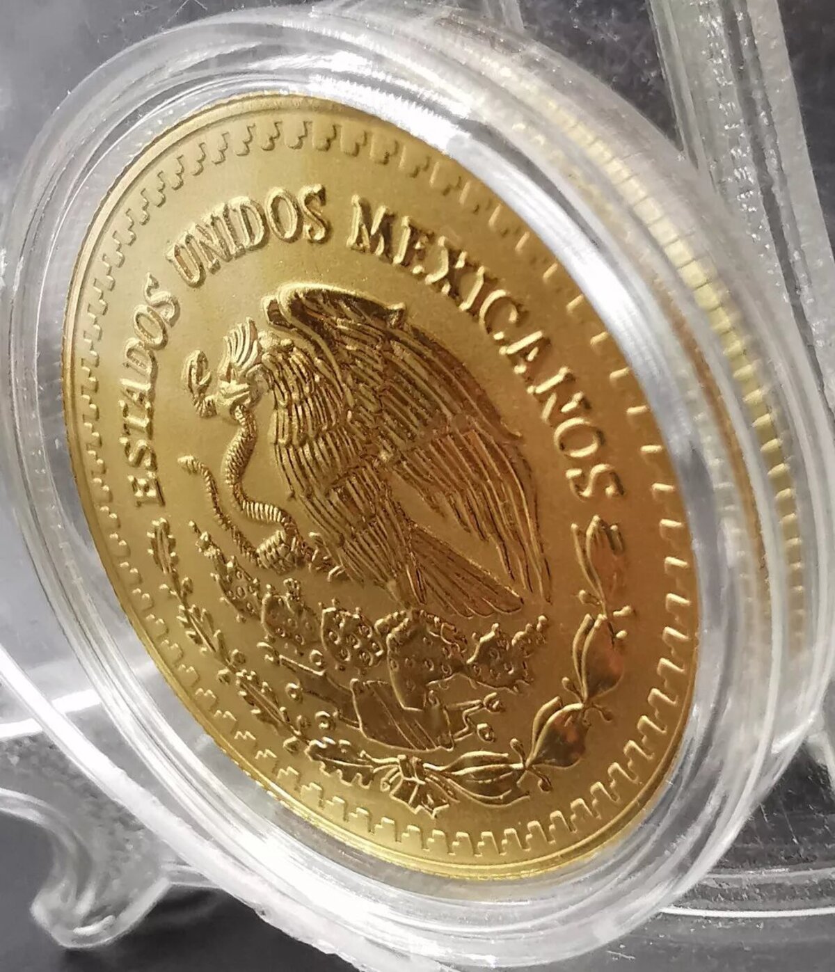 Moneda 1/2 Media Onza Libertad Oro Brillo .
