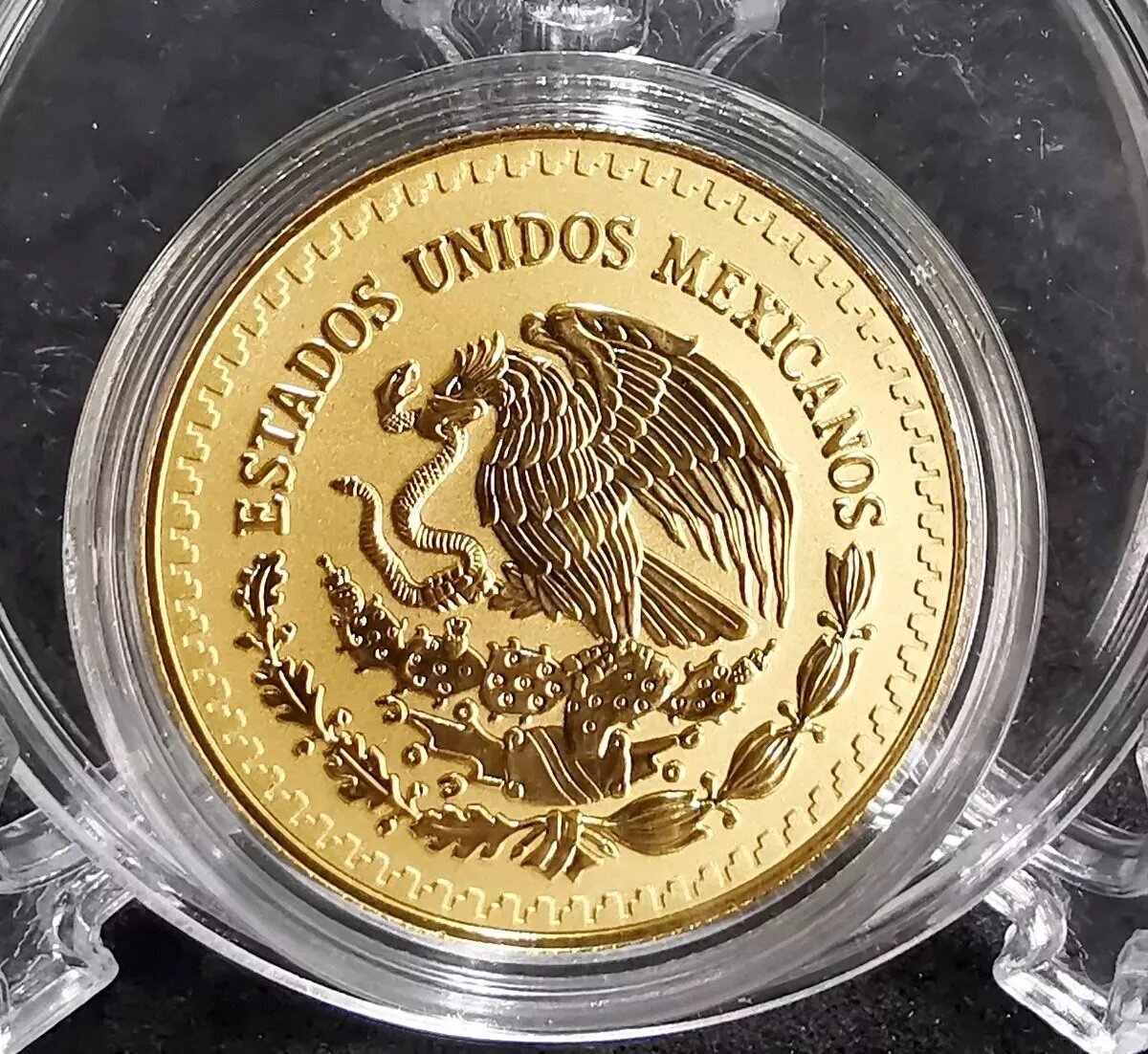 Moneda 1/2 Media Onza Libertad Oro Brillo .