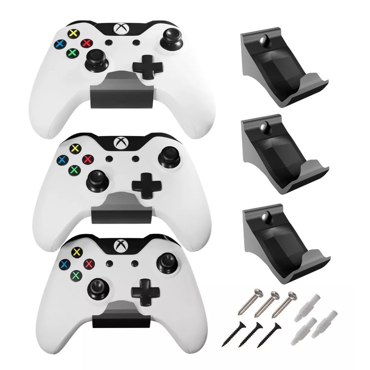 Base Controles Xbox One De Pared / Soporte Control Series S Negro