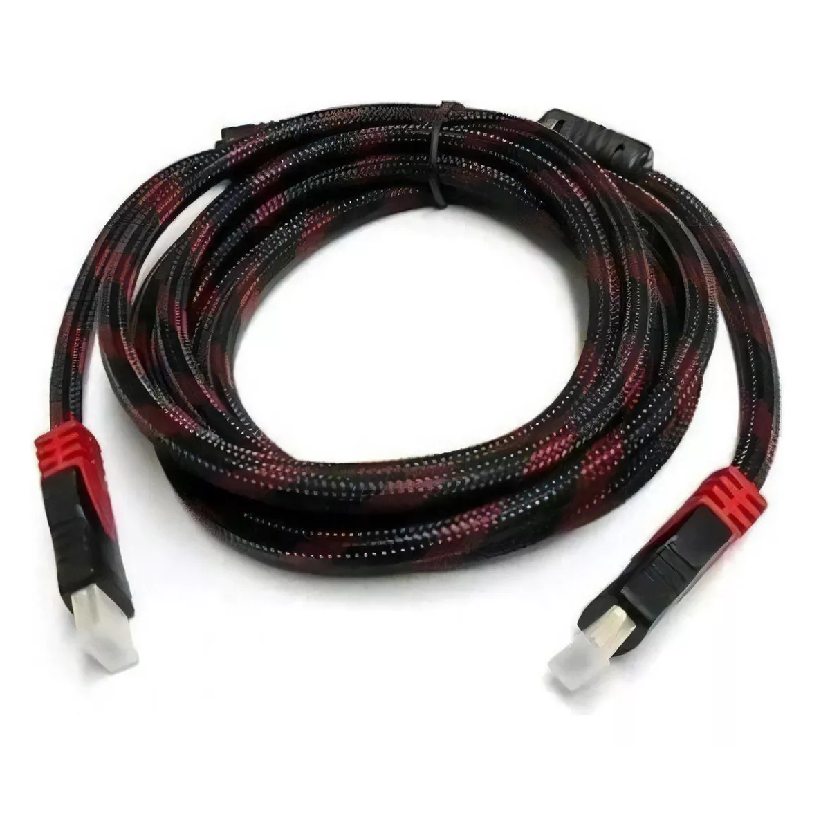 Cable Hdmi 10 Metros Full Hd 1080p Ps3 Xbox 360 Laptop Pc Tv Negro/Rojo 