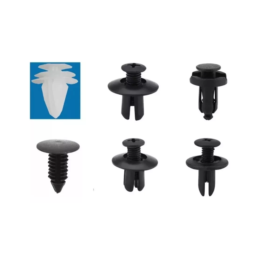 Grapas Automotrices Sujeción Clips 100 Pzas