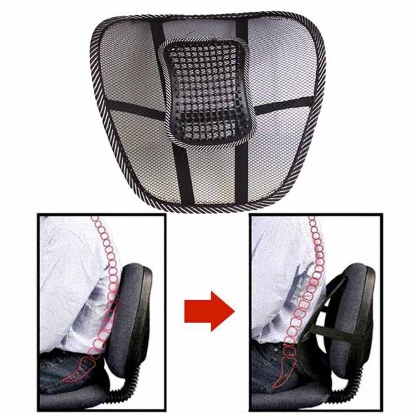 Respaldo Lumbar Para Auto O Silla De Oficina Soporte Espalda