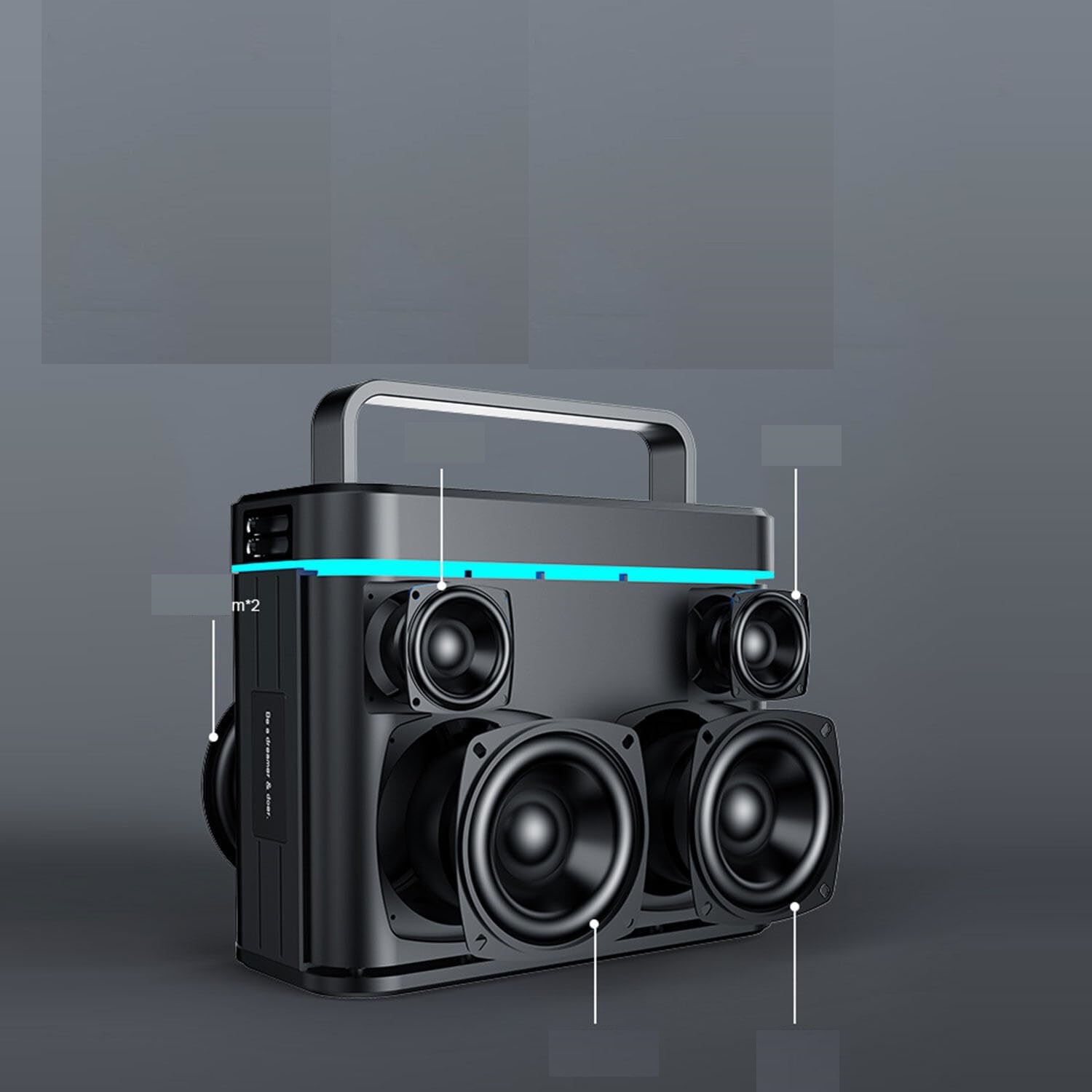 XDOBO Truth 200W BT Altavoz