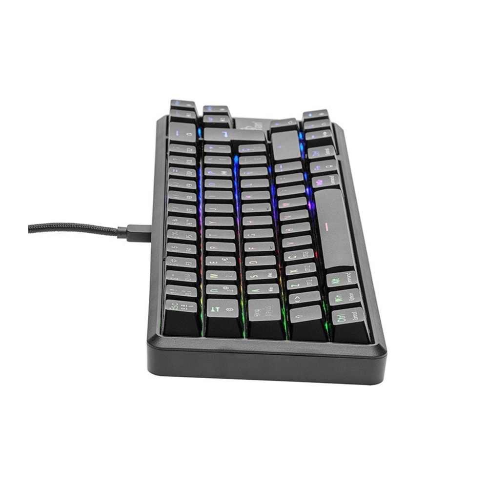 TECLADO GAMER YEYIAN YTM-28209R AKIL S3500 MECANIC SWITCH ROJO RGB/BT.