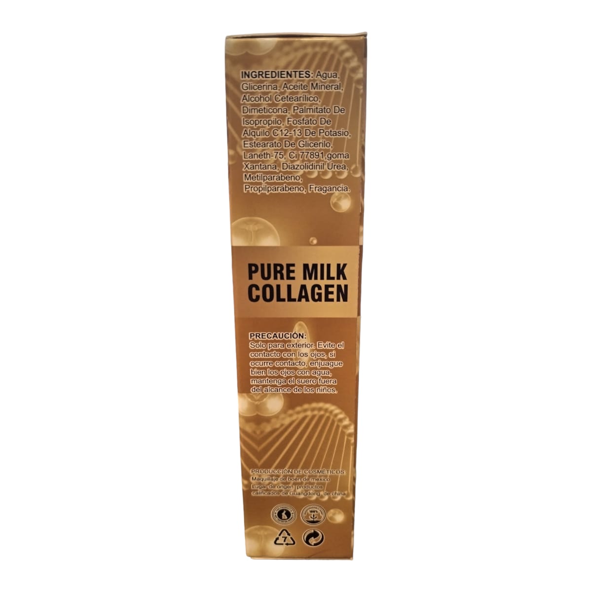 Crema Aclarante De Leche Con Colágeno Fragancia Neutro DM. 