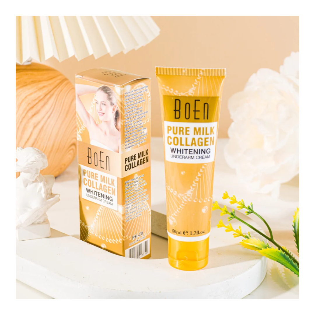 Crema Aclarante De Leche Con Colágeno Fragancia Neutro DM. 