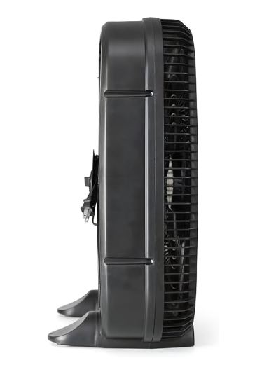 Ventilador Taurus de Piso Cuadrado 3 Velocidades Negro 