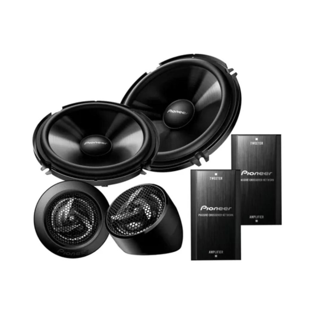 Set de Medios PIONEER TS-651C 6.5"/90W RMS/2 Vías/4 Ohms/2 Twitters