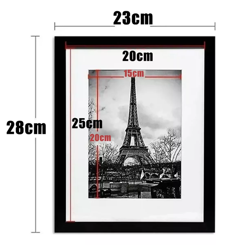5 Pcs Marco De Fotos Decoración De Pared O Mesa