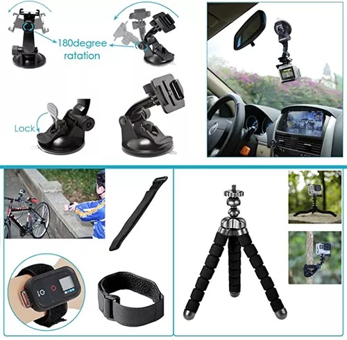 Kit De Accesorios 50 En 1 Para Gopro8 Hero 9/8/7/6/5/4