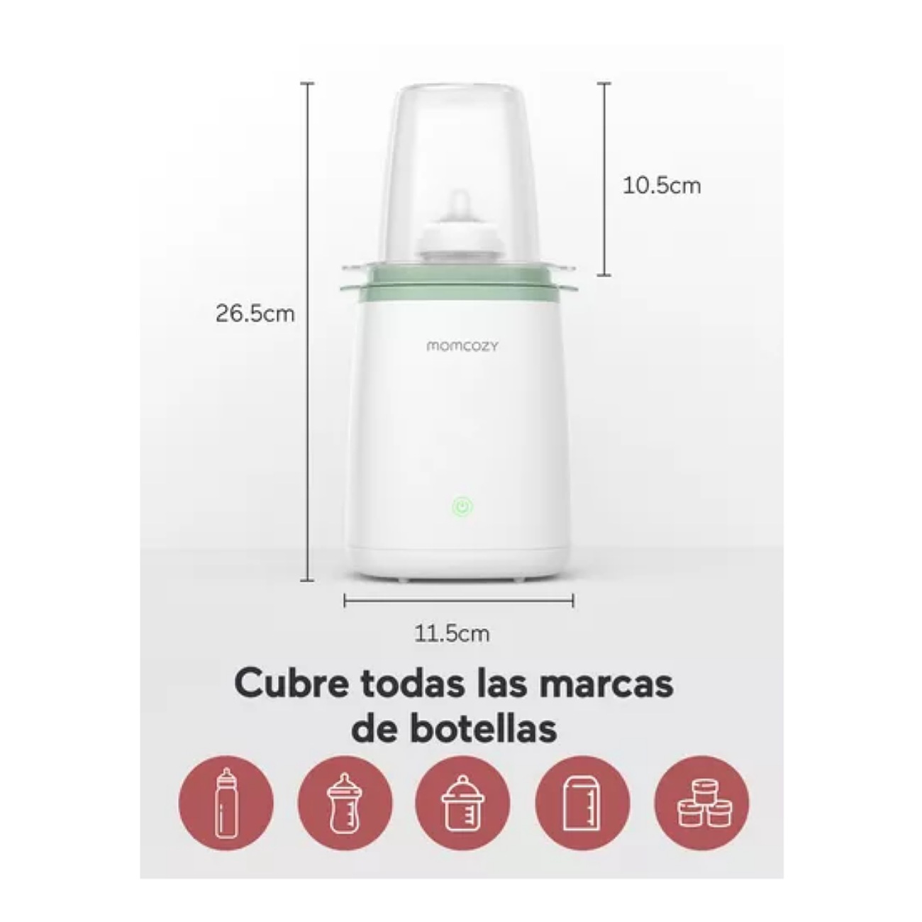 Calentador De Biberones Momcozy Smart, Calentador De Leche.