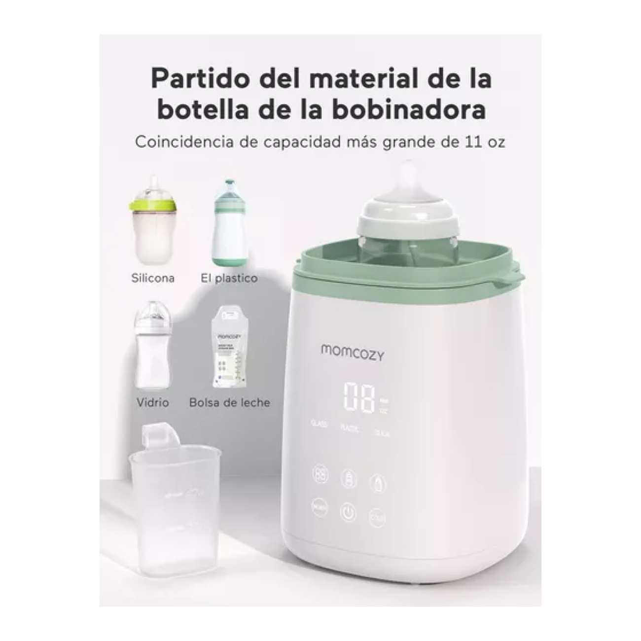 Calentador De Biberones Momcozy Smart, Calentador De Leche.