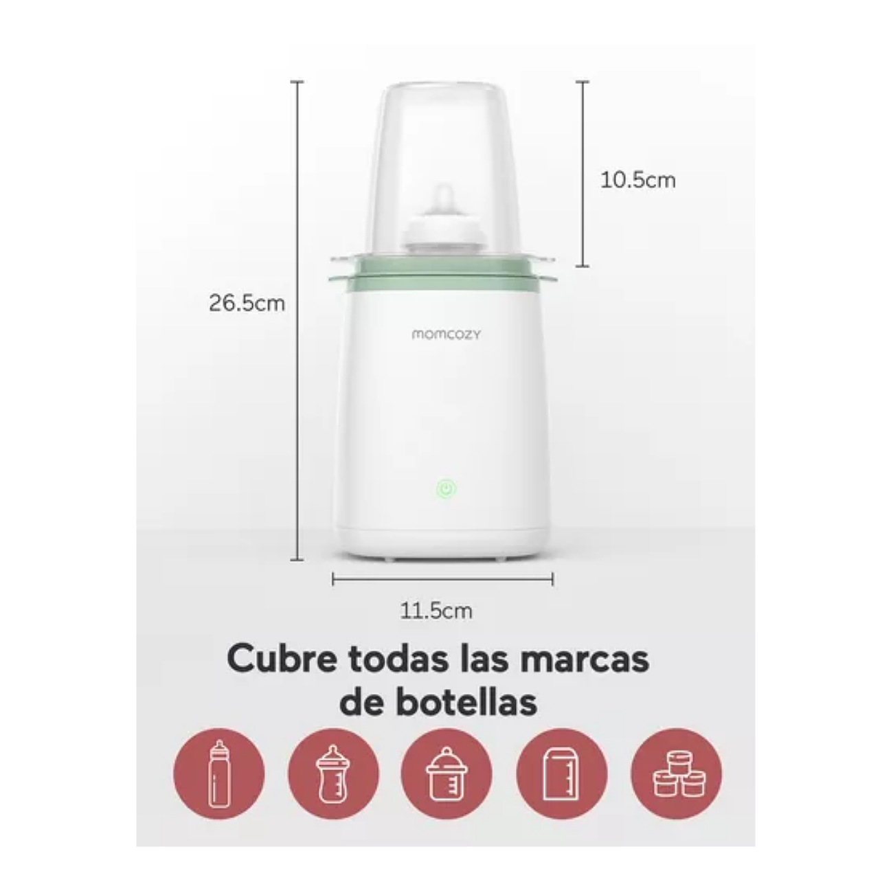Calentador De Biberones Momcozy Smart, Calentador De Leche.