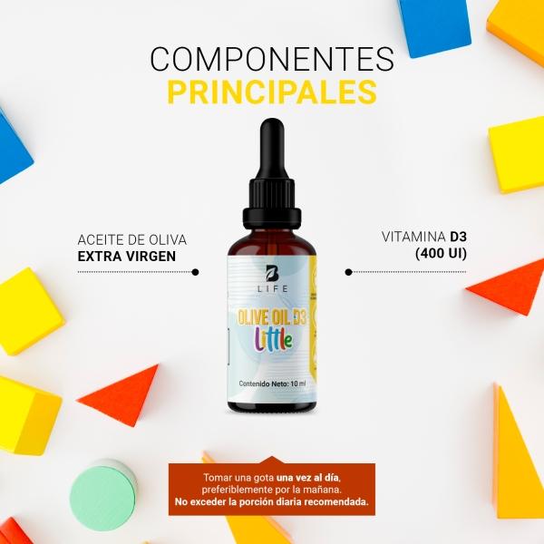 Vitamina D3 En Gotas Para Niños Con 300 Gotas B Life