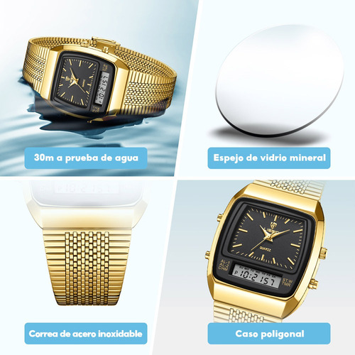 Relojes Para Hombre Liebig L1030 Cuarzo Impermeable Elegante