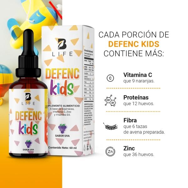 Fórmula Sistema Inmune Liquido En Gotas Para Niños B Life