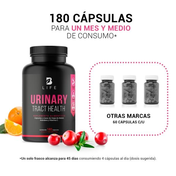 Complejo Para Tracto Urinario De 180 Cápsulas, B Life