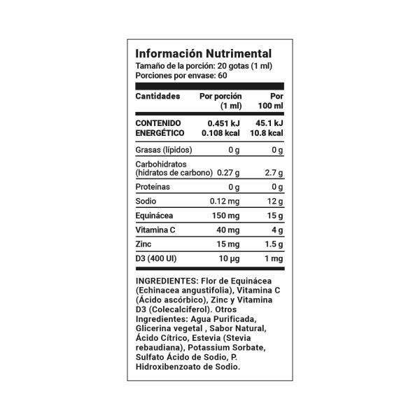 Fórmula Sistema Inmune Liquido En Gotas Para Niños B Life