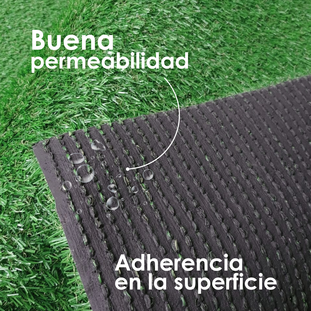 2m2 Pasto Sintético Tipo Alfombra 30mm Decoración Exterior