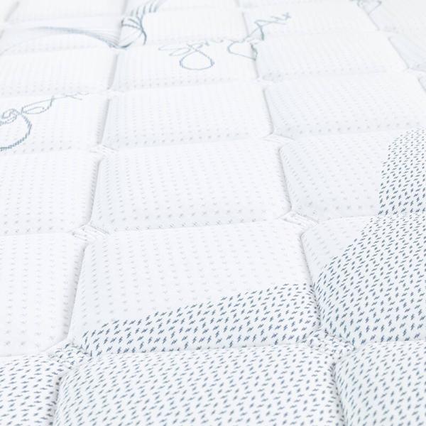Colchon Matrimonial Spring Air Monaco con 2 Almohadas y Protector