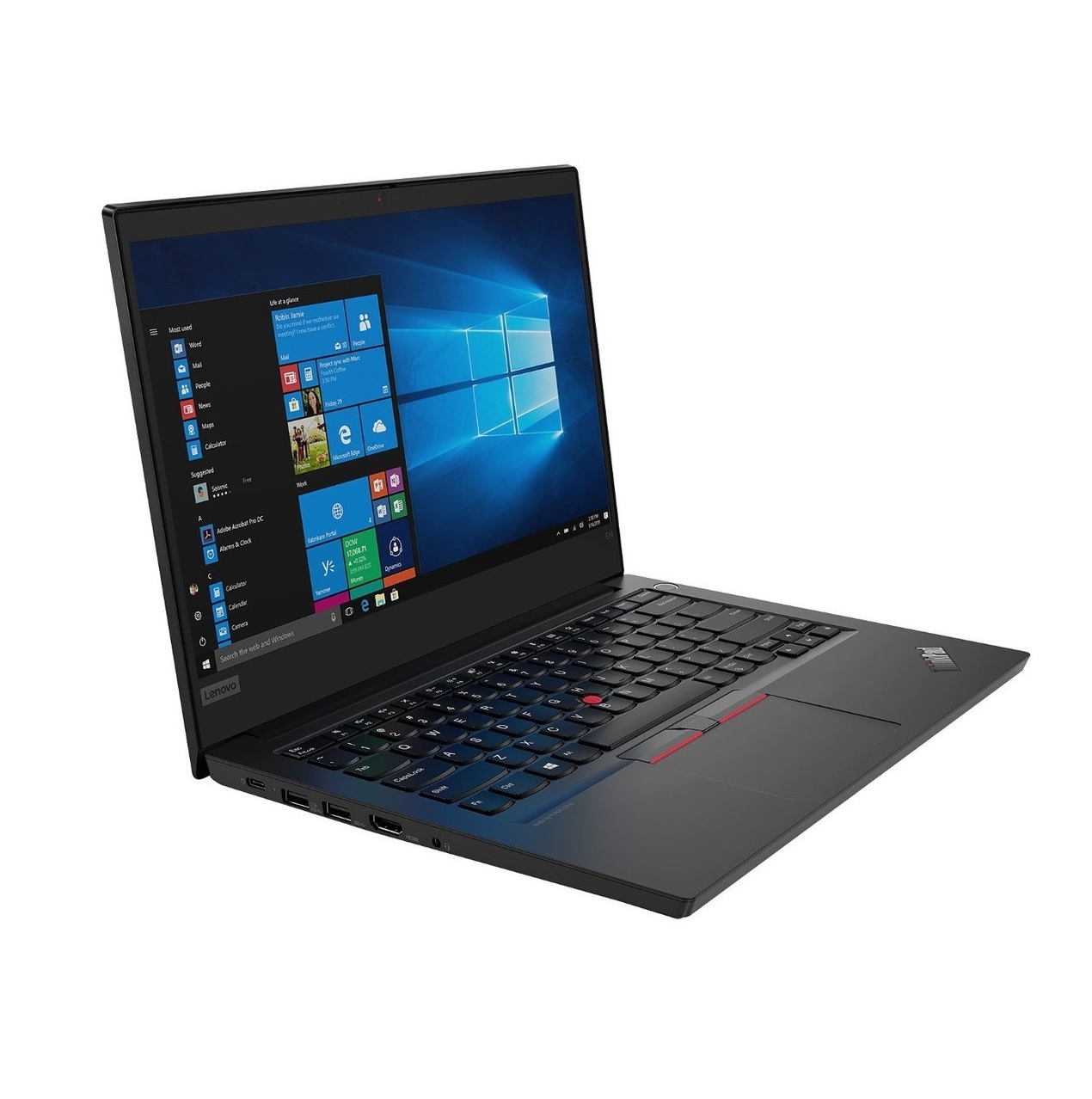 Laptop Lenovo ThinkPad E14 G2, 14", Core i5-1135G7, 16GB, 512GB SSD - Windows 10 Pro, EQUIPO CLASE A, REACONDICIONADO